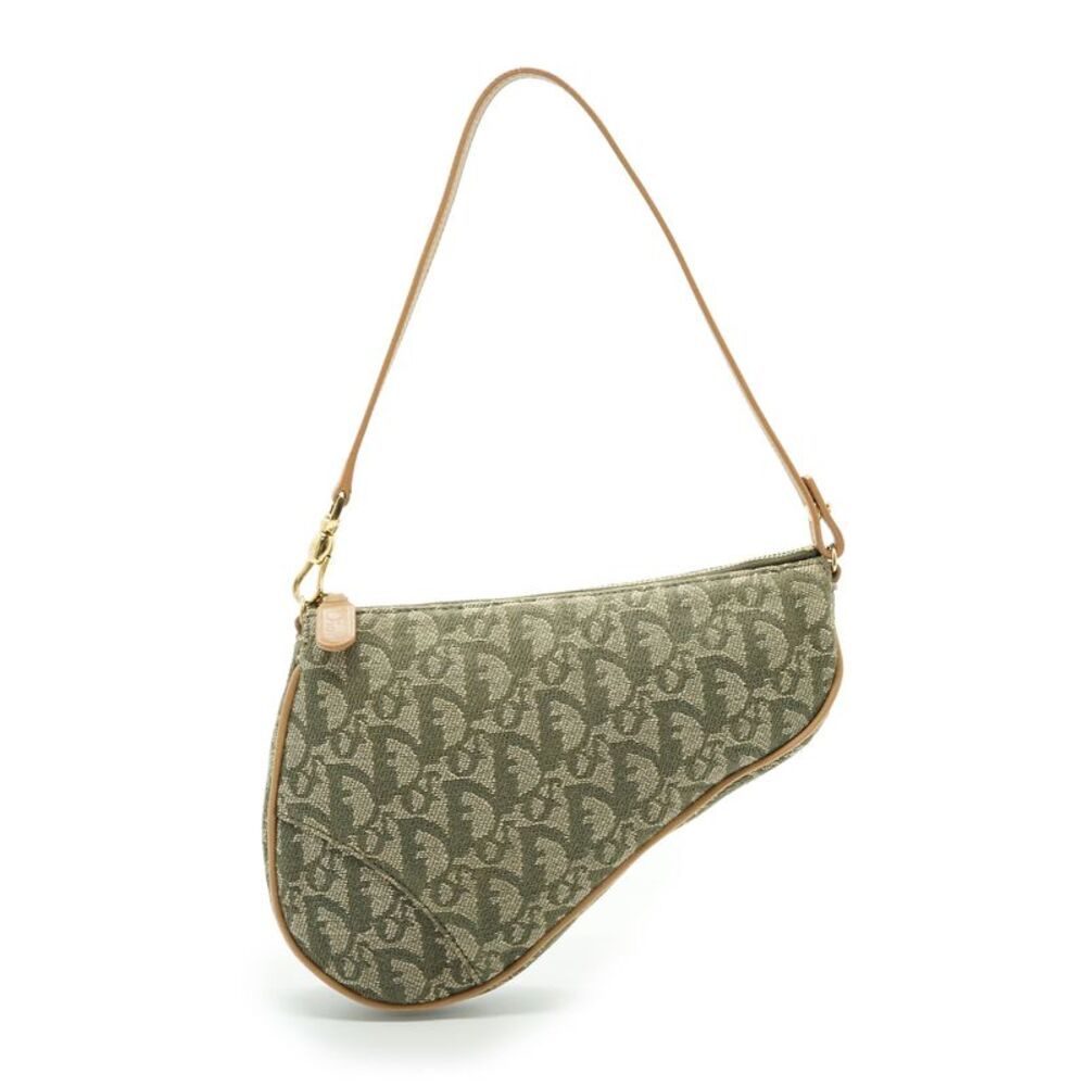Dior Cloth Shoulder Bag Saddle Dior Oblique
